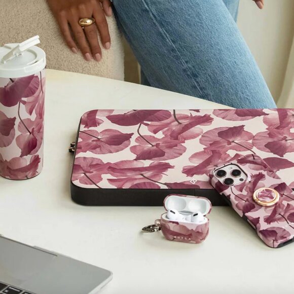 Burga iPhone 15 ProMax phone case w/ coordinating ring in Tender Kiss - Picture 2 of 5